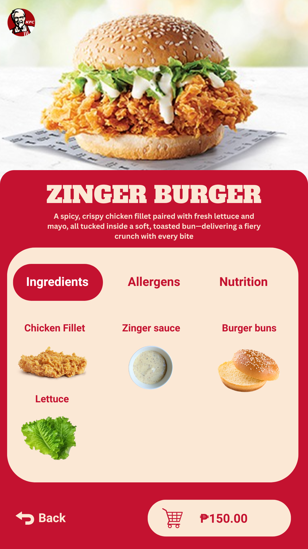 KFC App Detail